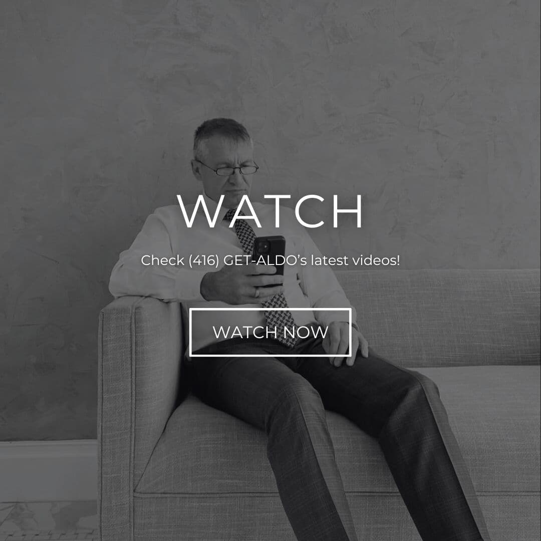 Watch Aldo's videos